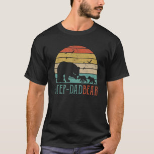 Süßer Stiefvater-Bär Vintage Retro 1 T-Shirt