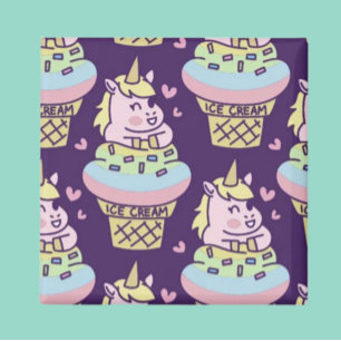 Süßer Stolz Einhorn Magnet