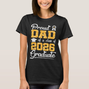 Süßer stolzer Vater Klasse 2026 Senior T-Shirt