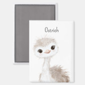 Süßer Strauß Tier Magnet (Vorderseite/Rückseite)