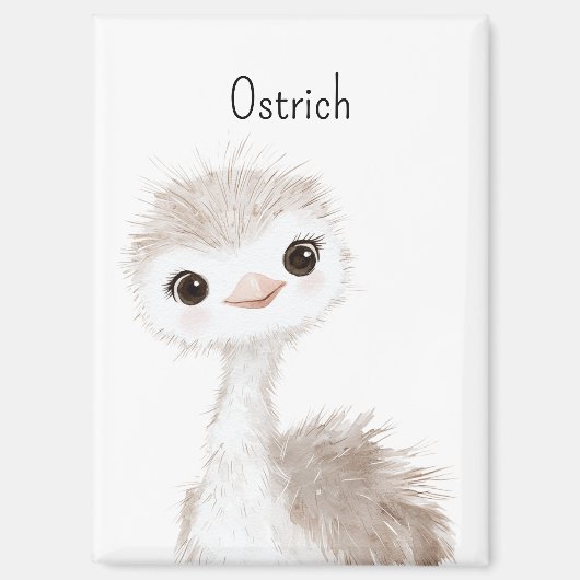 Süßer Strauß Tier Magnet (Vorderseite)