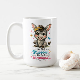 Süßer sturer Maulesel  Kaffeetasse