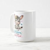 Süßer sturer Maulesel Kaffeetasse (Vorderseite Links)