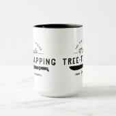 Süßer Survivalist-Ahorn-Baum, der Tasse ansticht (Zentrum)