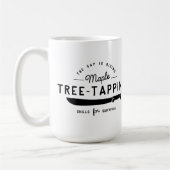 Süßer Survivalist-Ahorn-Baum, der Tasse ansticht (Links)