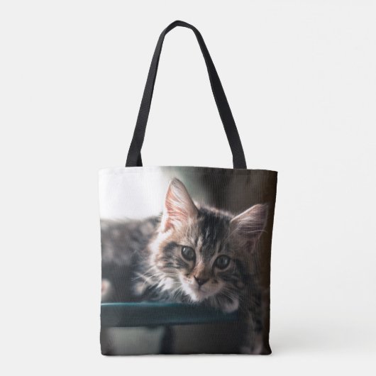 Süßer Tabby Tasche (Rückseite)