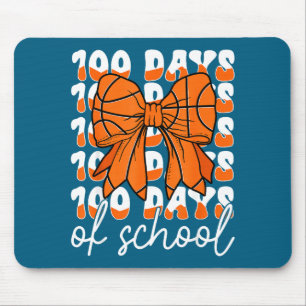 Süßer Tag 100 Tage Schule 100. Basketball Bälle Co Mousepad