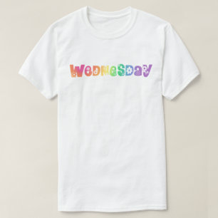 Süßer Tag der Woche Mittwoch T-Shirt
