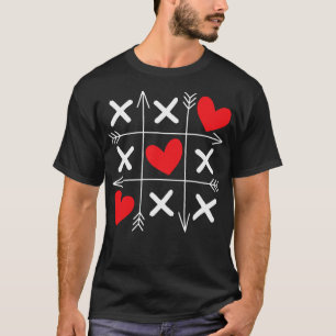 Süßer Tag Herz Männer Kinder T-Shirt