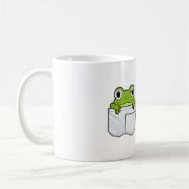 Süßer Taschenfrosch Kaffeetasse