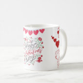 Süßer Teddy-Kaffeebecher zum Valentinstag – Perfek Kaffeetasse (VorderseiteRechts)