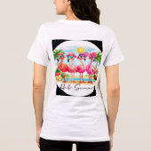 Süßer Teddy Sommer Tri-Blend Shirt (Rückseite)