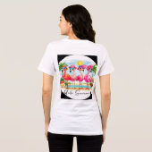 Süßer Teddy Sommer Tri-Blend Shirt (Rückseite voll)