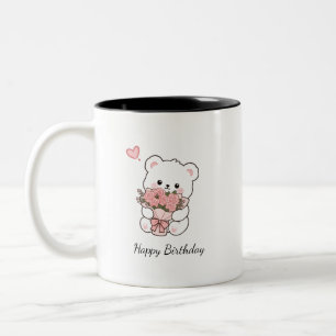 Süßer Teddybär Alles Gute zum Geburtstag Tasse – L