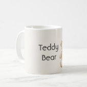 Süßer Teddybär Kaffeetasse (Vorderseite Links)