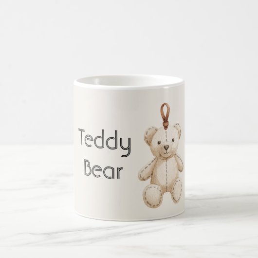 Süßer Teddybär Kaffeetasse (Mittel)