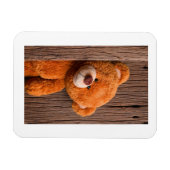 Süßer Teddybär Kinder Geburtstag Save The Date Magnet (Horizontal)