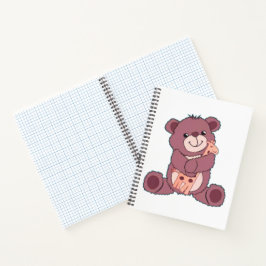 Süßer Teddybär Notizblock