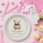 Süßer Teddybär-Papierteller Pappteller (Party)