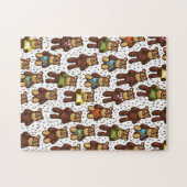Süßer Teddybär Puzzle (Horizontal)