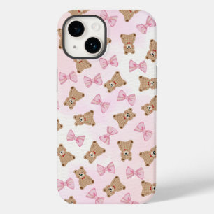 Süßer Teddybär & Schleife iPhone 14 Hülle 🧸