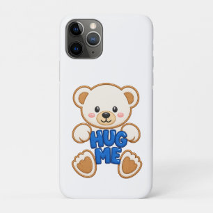 Süßer Teddybär Umarme Mich Stickerei Stil Süßer Bä Case-Mate iPhone Hülle