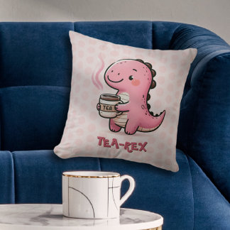 Süßer Tee-Rex, anpassbar Dinosaurier Tierpuppe Kissen