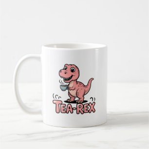 Süßer Tee-Rex rosa Dinosaurier – Schluckauf! Kaffeetasse