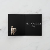 Süßer Terrier Karte (Innenseite)
