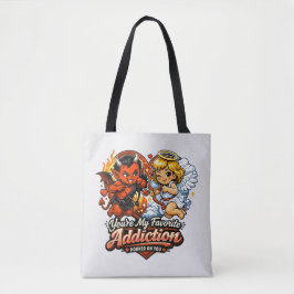 Süßer Teufel & Engel Valentinstag Liebesdesign Tasche