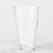 Süßer Teufel Geist mit grünem Dreizack Glas (Rechts)
