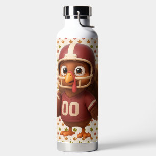 Süßer Thanksgiving-Day-Football-Truthahn Trinkflasche