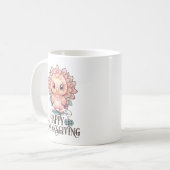 Süßer Thanksgiving Truthahn Kaffeetasse (Vorderseite Links)