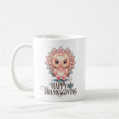 Süßer Thanksgiving Truthahn Kaffeetasse (Links)