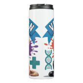 Süßer Tierarzt Thermosbecher (Rückseite)