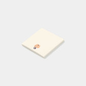 Süßer Tiger Barista Post-it Klebezettel (angewinkelt)