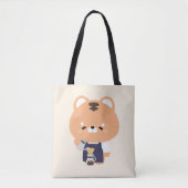 Süßer Tiger Barista Tasche (Vorderseite)