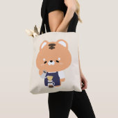 Süßer Tiger Barista Tasche (Von Nahem)