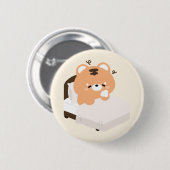 Süßer Tiger Button (Vorne & Hinten)