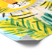Süßer Tiger Poster (Ecke)