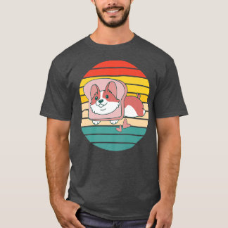 Süßer Toast Corgi-828 T-Shirt