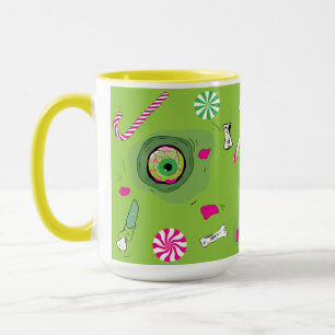 Süßer Tod und Süßigkeiten! Tasse