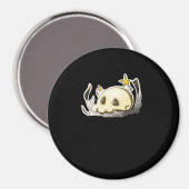 Süßer Totenkopf Oversized Magnet (Vorderseite/Rückseite)