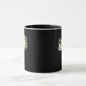Süßer Totenkopf Oversized Tasse (Zentrum)