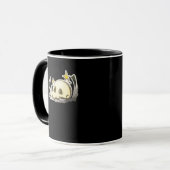 Süßer Totenkopf Oversized Tasse (Vorderseite Links)