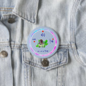 Süßer Trendsetter-Spaß Button (Beispiel)