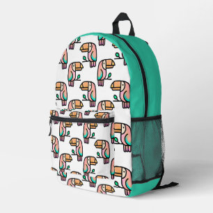 Süßer tropischer Tukane-Vogel-Tier-Geschenk für Ki Bedruckter Rucksack