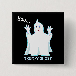 Süßer Trumpy-Geist Button