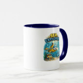 Süßer U-Boot-Kaffeebecher Sea Explorer Tasse (VorderseiteRechts)