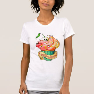 Süßer u. tödlicher Schädel-kleiner Kuchen T-Shirt